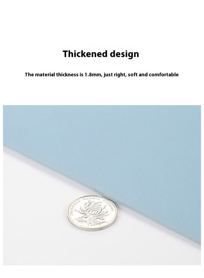 5-Pack Mouse Mats, 31x20x2.5mm, Green/White/ Light Pink/Dark Pink/Blue, Waterproof, Thickened, Non-Slip – for Home/Office/Laptop Use - Image 5