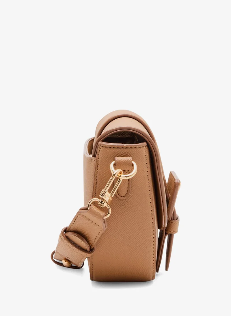 ANNE KLEIN  Anne Klein Textured Buckle Detail Crossbody Bag for Women | Best Price UAE