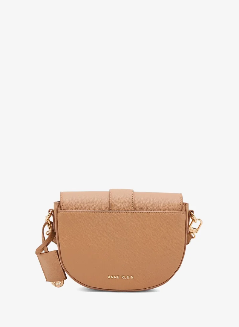ANNE KLEIN  Anne Klein Textured Buckle Detail Crossbody Bag for Women | Best Price UAE