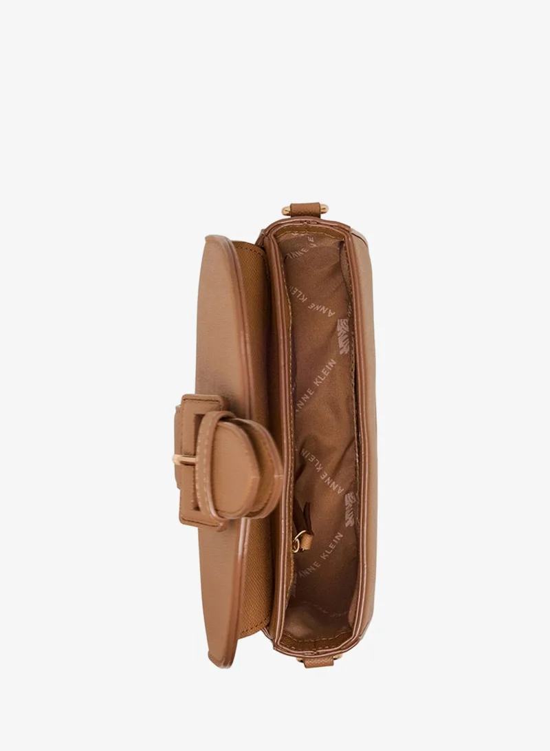 ANNE KLEIN  Anne Klein Textured Buckle Detail Crossbody Bag for Women | Best Price UAE