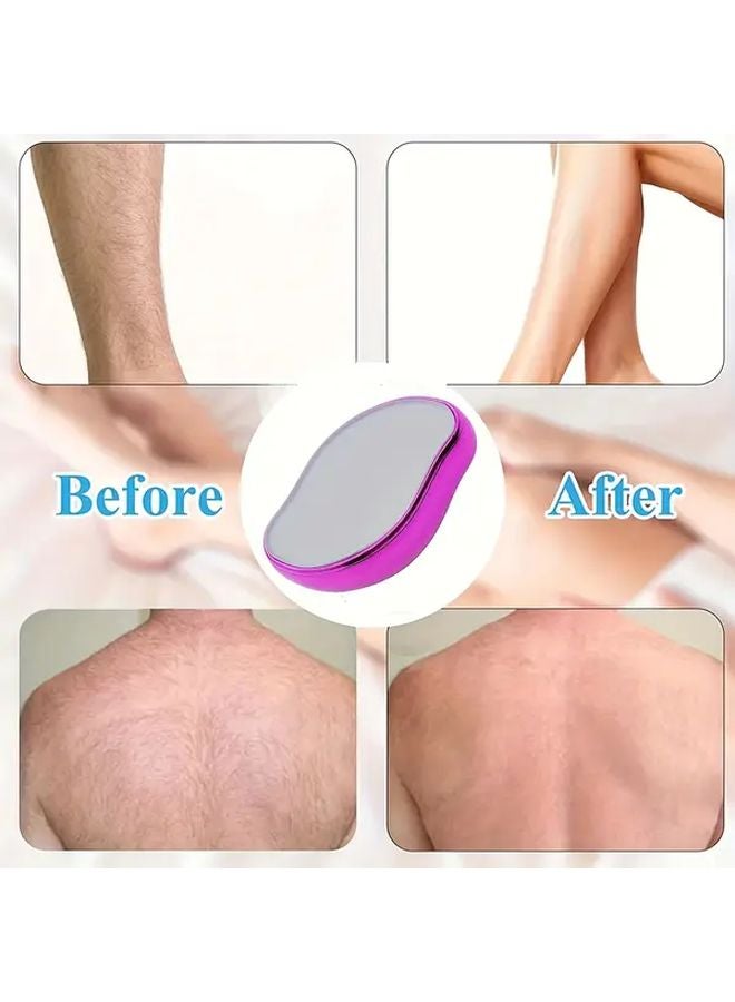 Pink Hair Eraser Reusable Exfoliating Body Hair Removal Tool For Arms Legs Back - Image 4