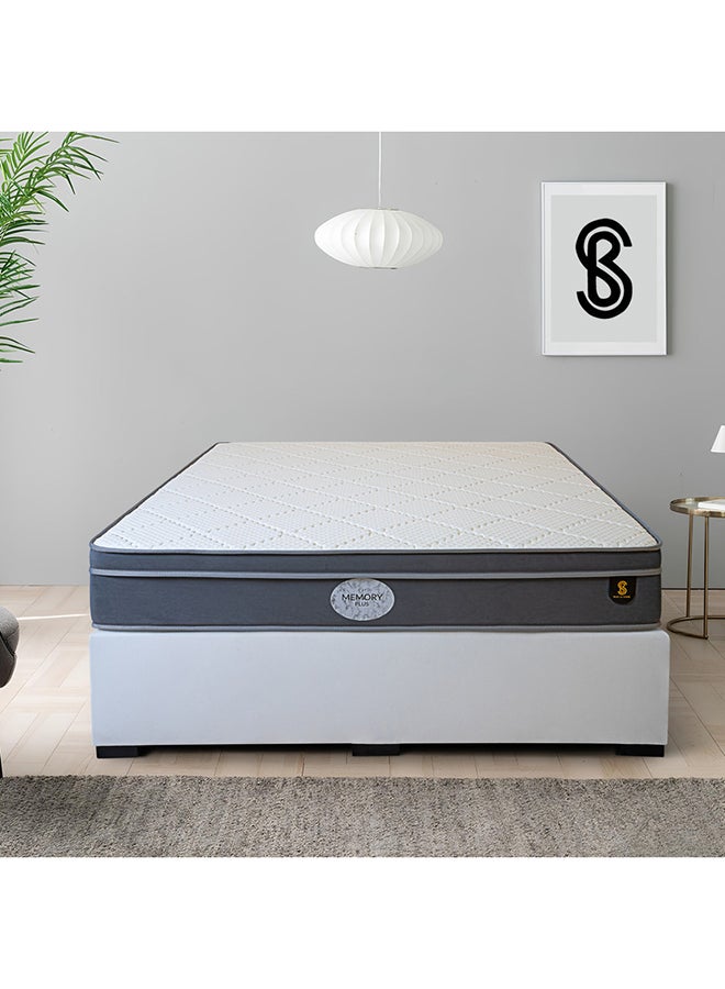 Bed and Mattress Zone Memory Plus Euro Top Pocket Spring Mattress 180x190 King Size - Image 4