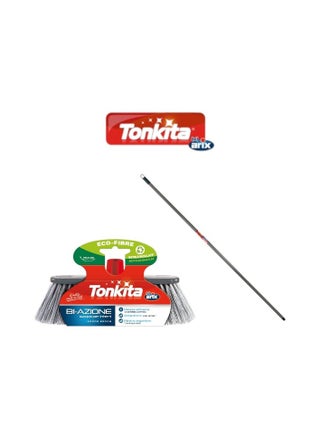 Tonkita Bi-Action+ Stick Broom – Heavy-Duty Indoor Broom with Built-In Squeegee and Furniture Protection - pzsku/ZF5D4D1CE7F1E88EBB552Z/45/_/1732862128/84322b3c-b193-4c30-8ff6-6c0465d4ecef