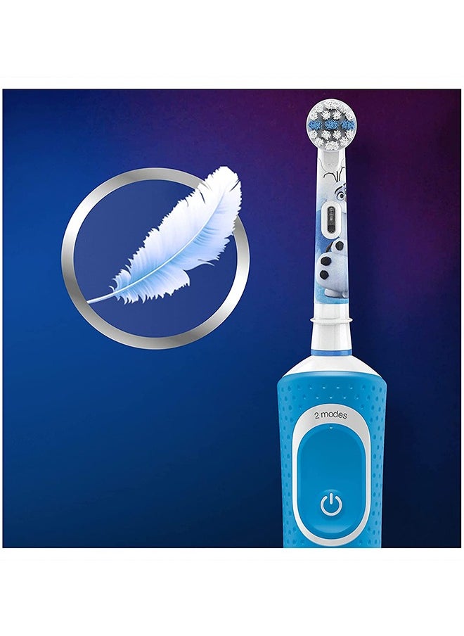 Oral-B - Pack Of 4 Kids Toothbrush Heads Featuring Disney Frozen 2 Characters, Designed Especially For Kids, Ages 3+ - Image 1