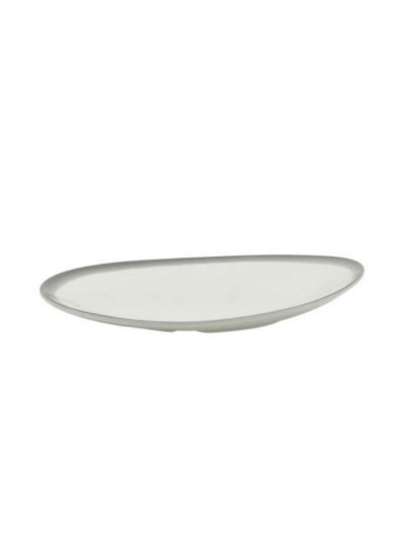 Riva Cream Melamine Dinner Plate Unbreakable And Lightweight 11.5"