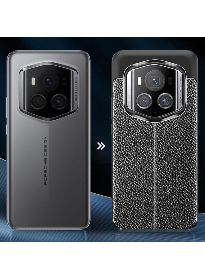S-TOP Case For Honor Magic6 RSR Porsche Design Litchi Texture Shockproof TPU Phone Case - Image 3