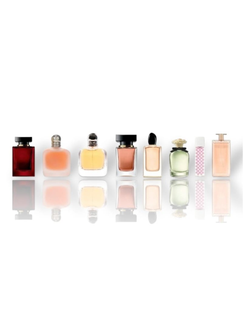 Mini Premium Mini Perfume Set for Women 25 ml (8 Pieces)