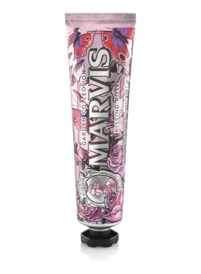 Marvis Garden Collection Kissing Rose Limited Edition Toothpaste, 75 ml, Sensational Flavored Toothpaste for a Long-Lasting Freshness - Image 2