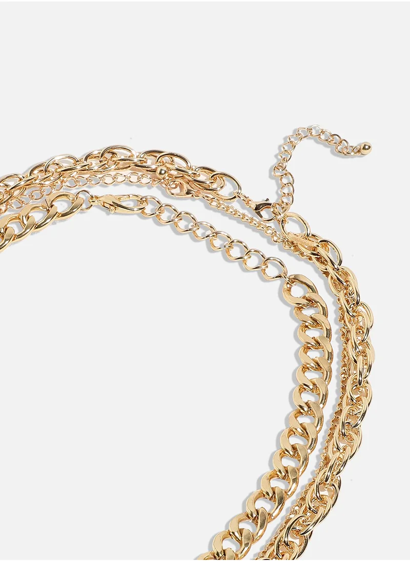 SOHI Effortless Glam Irresistible Necklace