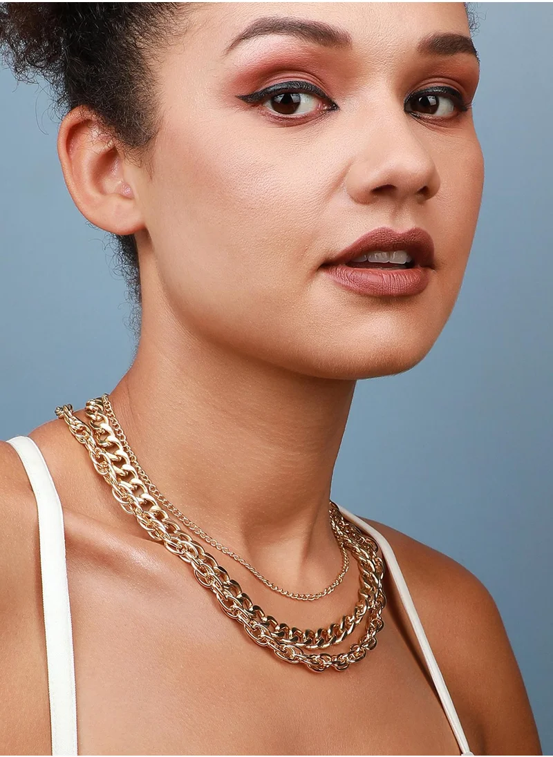 SOHI Effortless Glam Irresistible Necklace
