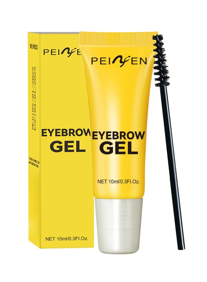 PEINIFEN Eyebrow Gel, Brow Glue, Lightweight & Waterproof, Long Lasting Hold, No White Residue, Brows Makeup for Women, 10ml - Image 1