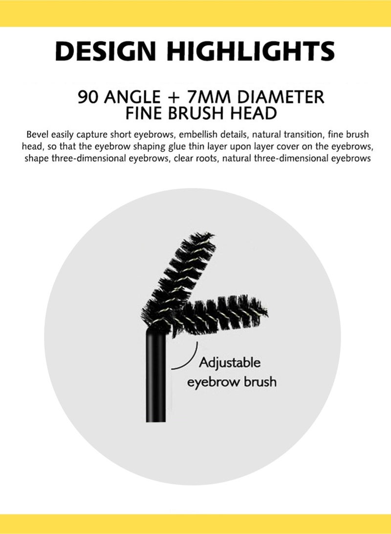 PEINIFEN Eyebrow Gel, Brow Glue, Lightweight & Waterproof, Long Lasting Hold, No White Residue, Brows Makeup for Women, 10ml - Image 5