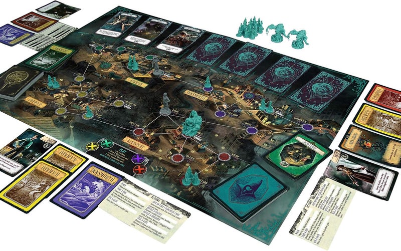 زي - مان جيمز لعبة لوحية من Asmodee Pandemic Reign of Cthulhu - تحقق وواجه الرعب الكوني، لعبة استراتيجية تعاونية، متعة عائلية للأطفال والبالغين، من سن 14+، 2-4 لاعبين، مدة اللعب 40 دقيقة - Image 3