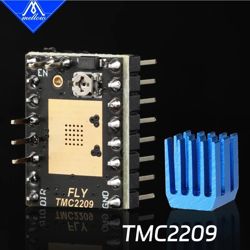 ميلو إلكترونيات Mellow Fly TMC2209 Silent Stepper Motor Driver StepStick Uart 2.8A for 3D Printer Boards - Image 1