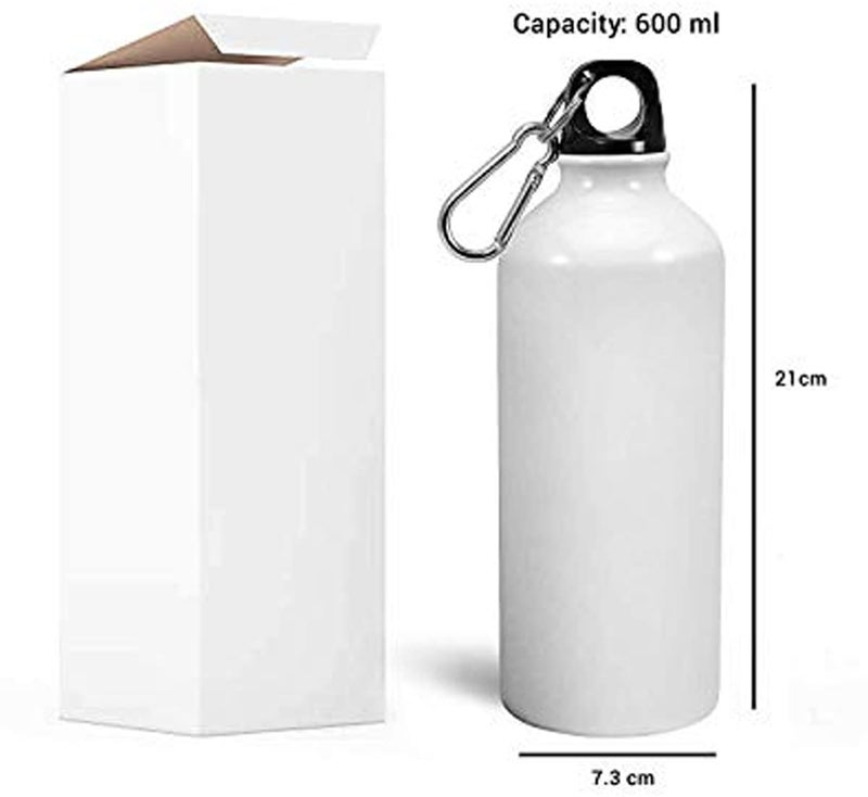 Tee Mafia Tee Mafia actionshinchan1 Sipper Bottle Shinchan Bottle Cartoon Bottle Water Bottles Printed Sipper Bottle 600 Ml White - Image 5