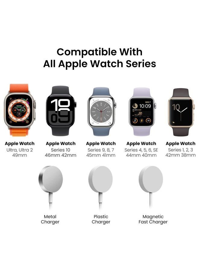 Delidigi - iWatch Charger Holder Stand for Apple Watch Ultra 2, Ultra, SE, Series 10 9 8 7 6 5 4 (49mm, 46mm, 45mm, 44mm, 42mm, 41mm, 40mm, 38mm), Stable Silicone Charging Dock [Charger Not Included] - Image 1