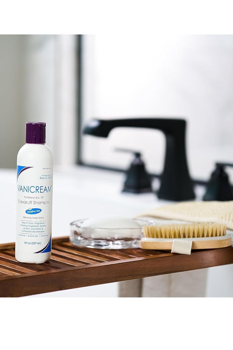 فانيكريم شامبو فانيكريم للقشرة 237 مل | تركيبة معتدلة ذات درجة حموضة متوازنة فعالة لجميع أنواع الشعر وفروة الرأس الحساسة - خالية من العطور واللانولين والبارابين - Image 3
