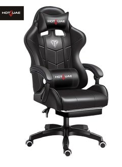 HotsUAE Gaming Chair Computer Chair,Office Chair Racing Ergonomic Chair,Adjustable Armrest High Back Gamer Chair with Headrest,Lumbar and Leg Support  - Image 1