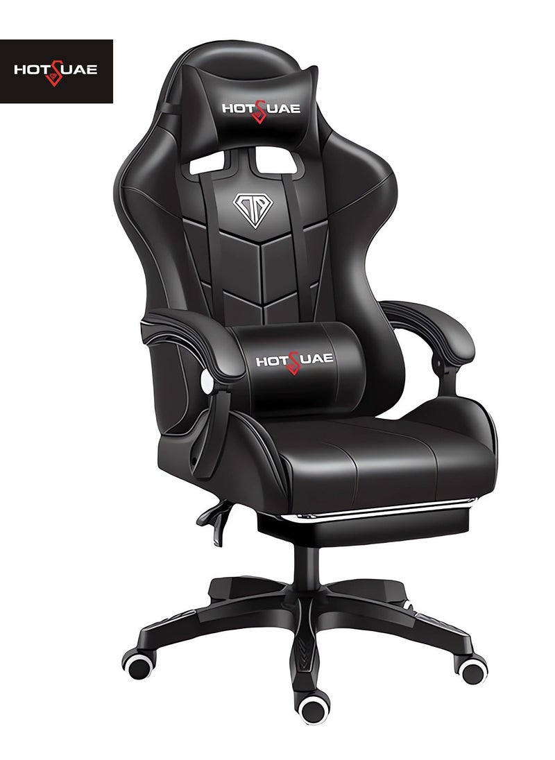 HotsUAE Gaming Chair Computer Chair,Office Chair Racing Ergonomic Chair,Adjustable Armrest High Back Gamer Chair with Headrest,Lumbar and Leg Support  - Image 5