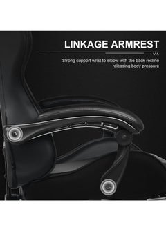HotsUAE Gaming Chair Computer Chair,Office Chair Racing Ergonomic Chair,Adjustable Armrest High Back Gamer Chair with Headrest,Lumbar and Leg Support  - Image 3