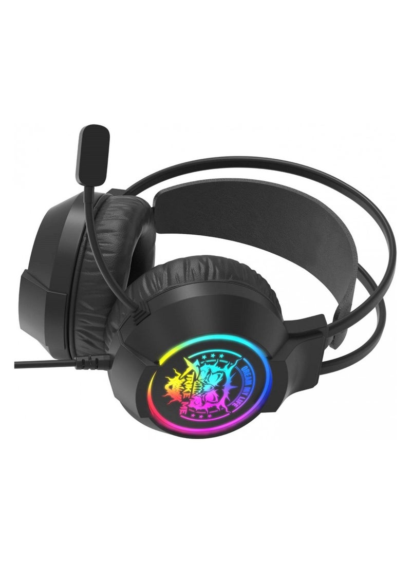 XTRIKE ME - Xtrike Me GH-416 Surround Sound Gaming Headset With USB Connector And RGB Light - Image 1