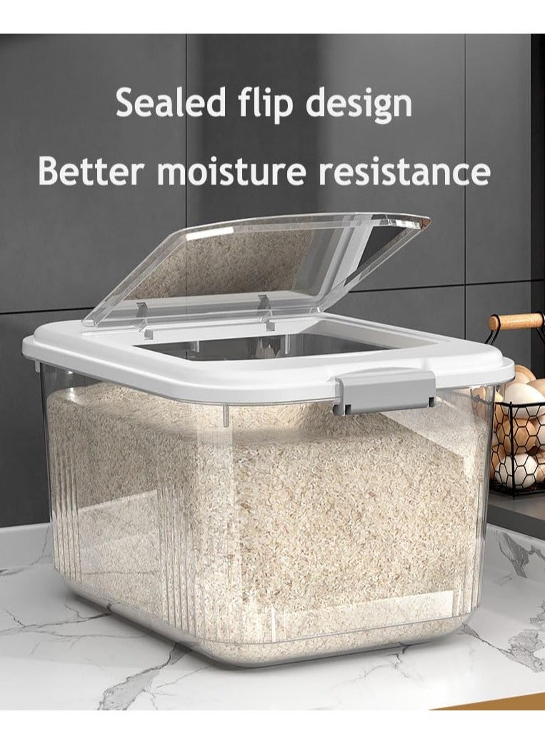 WangPangZi 2 PCS-10L Rice Storage Container,Rice Containers,Airtight Rice Storage Containers,Multifunctional Rice Containers with Lids,Large Capacity Grain Storage Container,for Rice,Soybeans etc. - Image 4