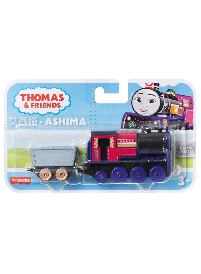 THOMAS & FRIENDS Thomas The Tank Engine Ashima Metal Push Locomotive Die-Cast Train with Crystal Loading and Railway Play Accessories for Kids Toy 3+ Years HNN20  - Image 5