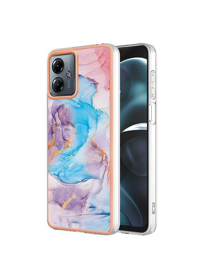 اس-توب جراب لهاتف Motorola Moto G14 مصنوع من مادة TPU مطلية بالكهرباء IMD - Image 1