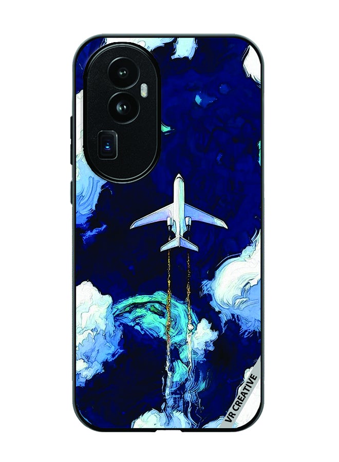 VR CREATIVE Protective Case Cover For Oppo Reno 10 Pro Plus Aeroplan Design Multicolour - Image 1