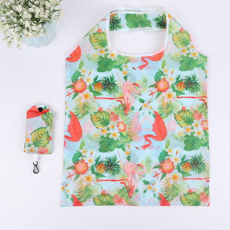 New 190T Polyester Shopping Bag Portable Handbag Foldable Advertising Gift Bag - Image 5