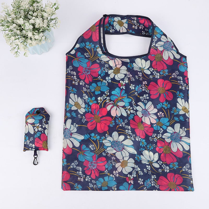 New 190T Polyester Shopping Bag Portable Handbag Foldable Advertising Gift Bag - Image 4