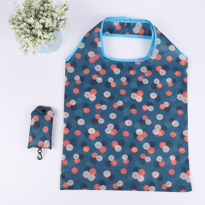 New 190T Polyester Shopping Bag Portable Handbag Foldable Advertising Gift Bag - Image 3