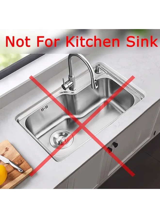 Triple Pack Premium Stainless Steel Bathroom Sink Drain Filter Hair Catcher Fit 1.2 To 1.6 Inch Drain Hole Silvery - Image 4