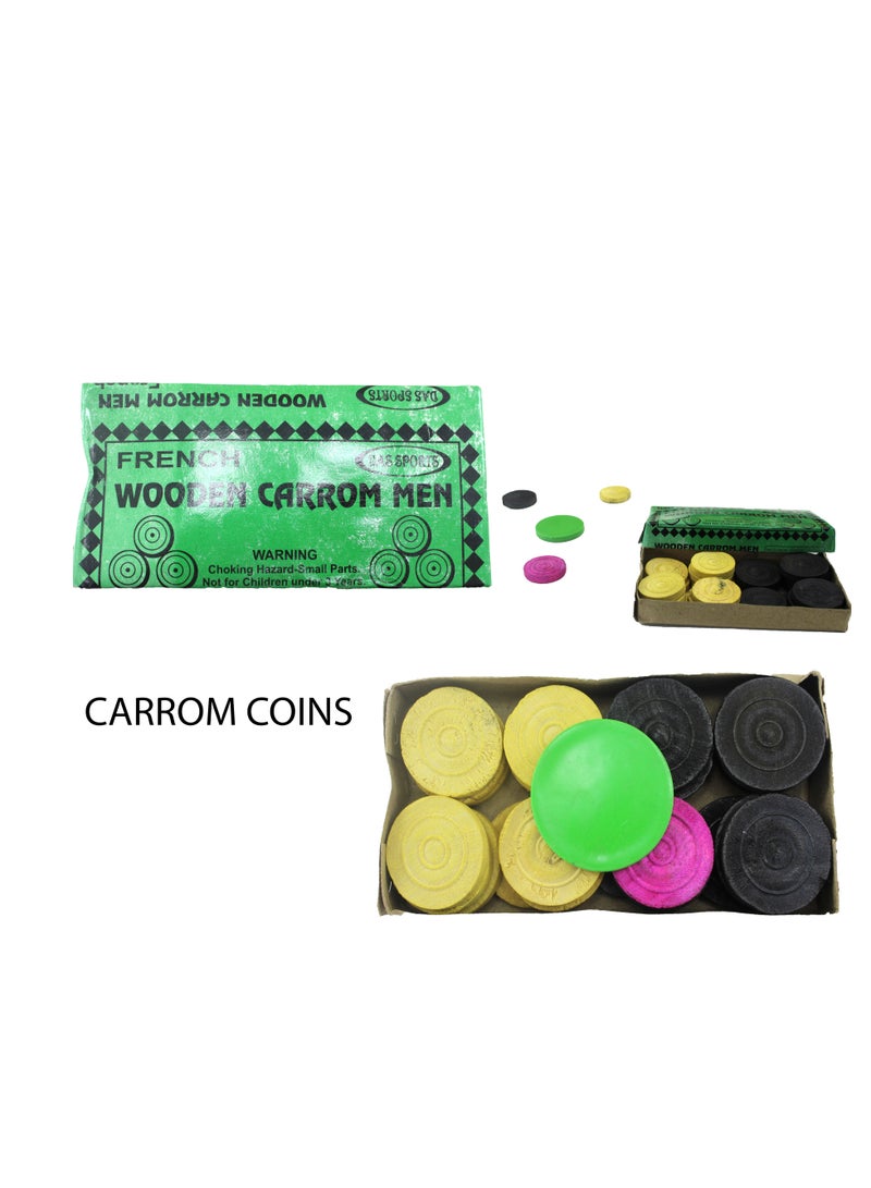 Leaders Wooden Carrom Board Game Set - 24x24inch - Image 2