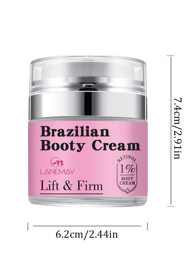 Brazilian Body Butter Cream, Lift and Firm Cream with Volufiline, Reduces the Appearance of Cellulite for a Toned and Firm Look, Nourishing Body Moisturizer, 50ml - pzsku/ZF5D60F00DDAADE8D6B4AZ/45/_/1734934497/970fcbaa-a90d-4768-b36c-351d71671ea3