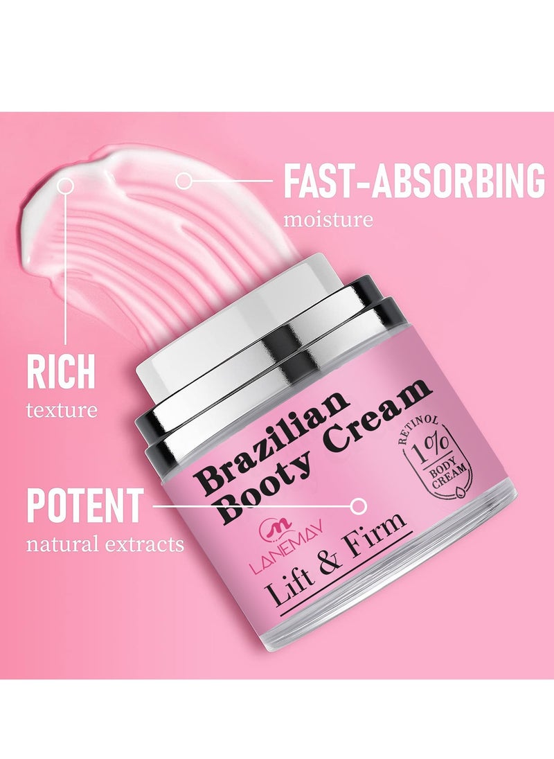 Brazilian Body Butter Cream, Lift and Firm Cream with Volufiline, Reduces the Appearance of Cellulite for a Toned and Firm Look, Nourishing Body Moisturizer, 50ml - pzsku/ZF5D60F00DDAADE8D6B4AZ/45/_/1734934514/00a0c6bb-a3e1-480a-995e-aeb6200e077c