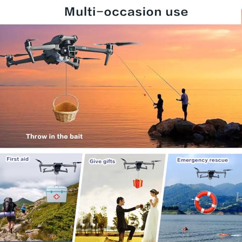 HENWAFX for DJI Ar3 Payload Airdrop System is Suitable for Transporting Wedding and Rescue Equipment. It is Also Compatible With for Air 3 Accessories (Air 3) - Image 3