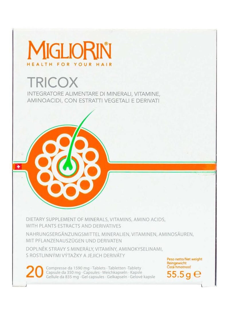 MIGLIORIN - Tricox Dietary Supplement 60 Pieces - Image 1