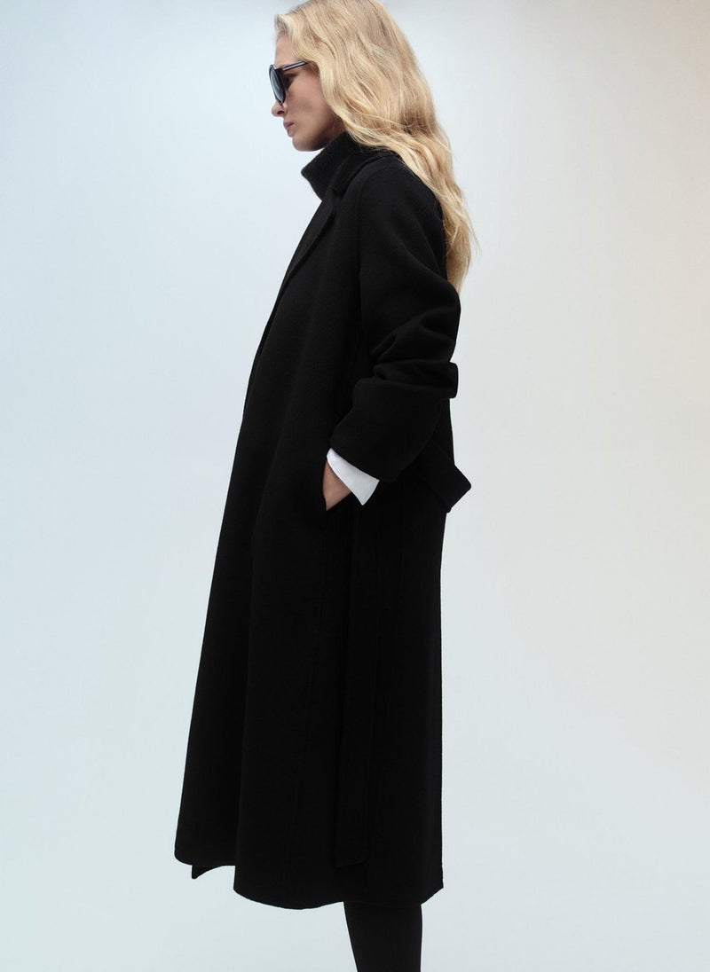 MANGO Belt Handmade Coat  - Image 3