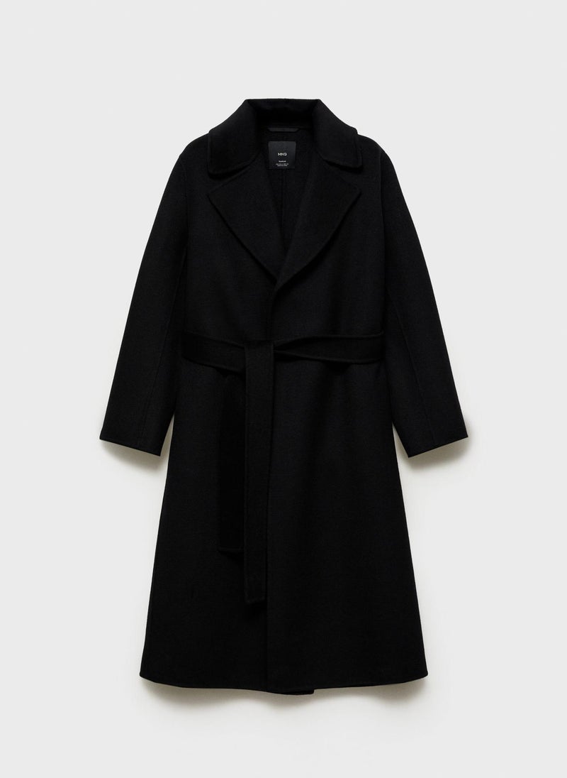 MANGO Belt Handmade Coat  - Image 5