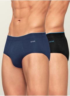 Pack of 2 - Seam Detail Modal Briefs by Styli