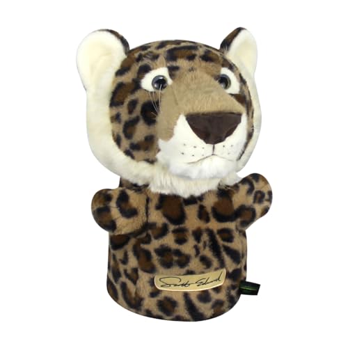 Scott Edward Leopard Golf Club Cover Fit Well for Driver Wood Golf Club Funny Cute Animal Design Soft Functional Golf Headcover Stylish Protection for Your Clubs for Men and Women - Image 3