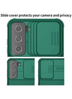 Nillkin Case for Samsung Galaxy S22 Plus (6.55" Inch) CamShield Pro Slider Camera Close & Open Double Layered Protection TPU + PC Green - pzsku/ZF5D6AC27182C14AB3D6EZ/45/_/1681200413/68072562-729b-4463-b34b-722b9be3df5d