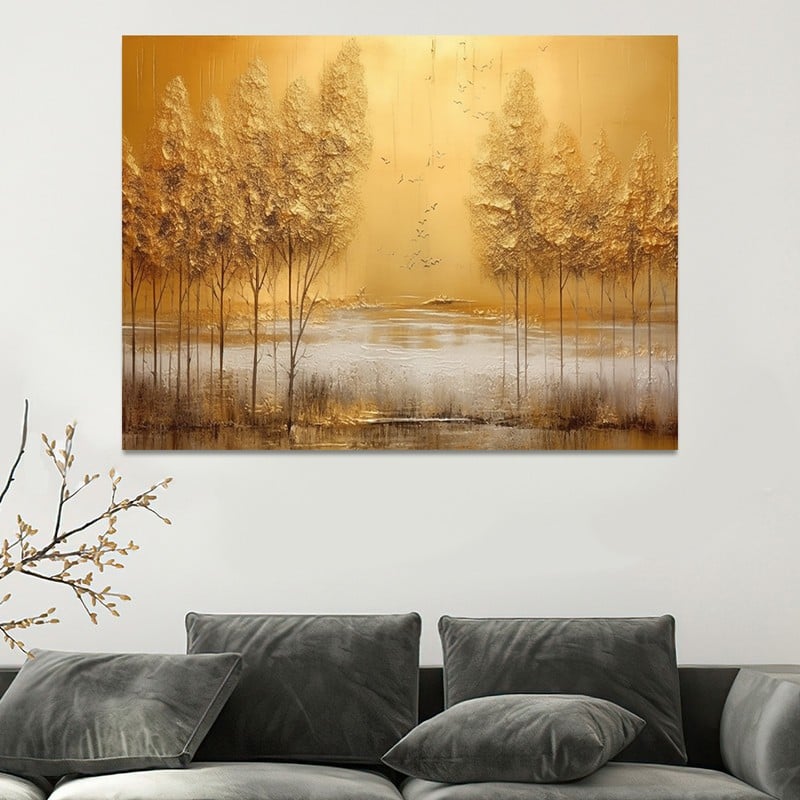 Marktna One abstract art canvas print with a hollow frame, measuring (90×60) - Image 2