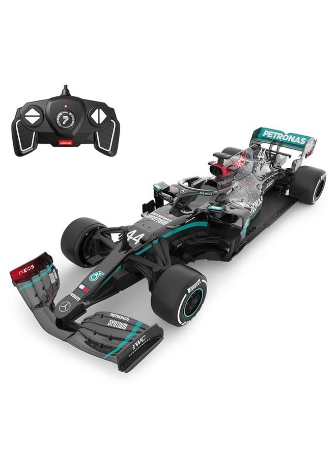 راستار سيارة مرسيدس AMG F1 W11 EQ Performance بمقياس 1:18 من RASTAR، سيارة مرسيدس AMG Pertronas F1، وضعية سيارة مرسيدس F1، هدايا ألعاب للأولاد  - Image 1