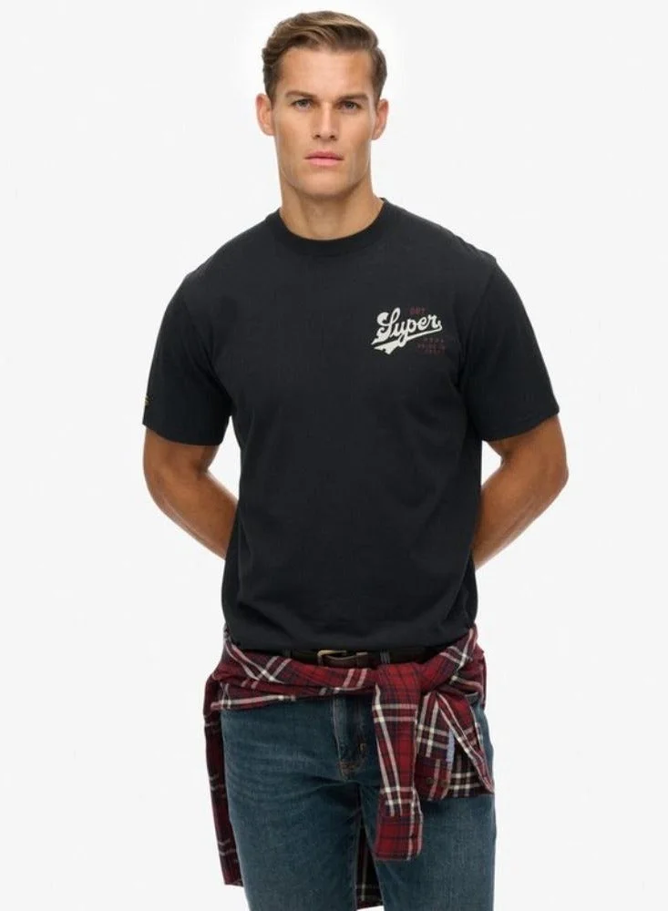 Superdry  Tap Room Oversized T-Shirt for Men | Best Price UAE