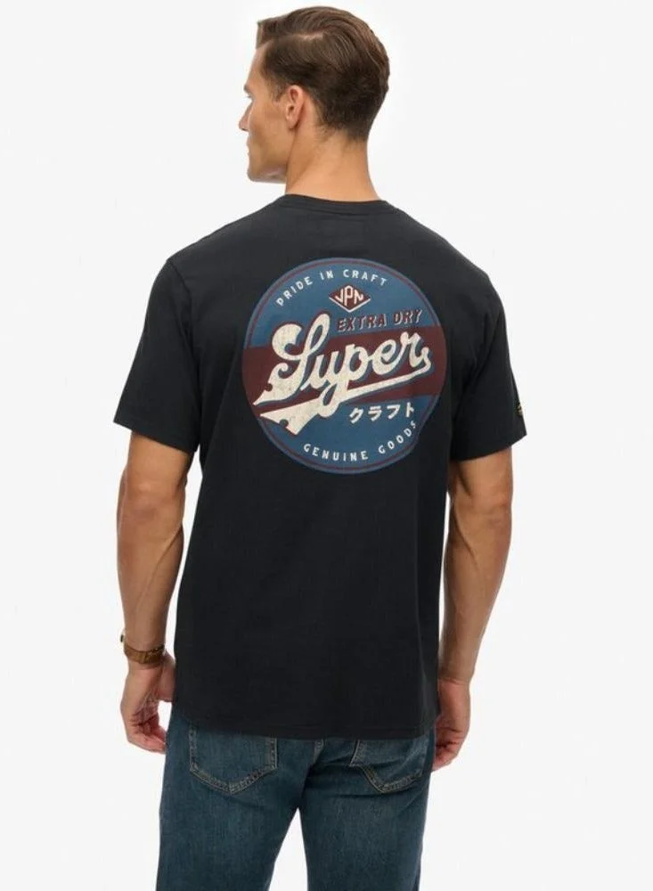 Superdry  Tap Room Oversized T-Shirt for Men | Best Price UAE