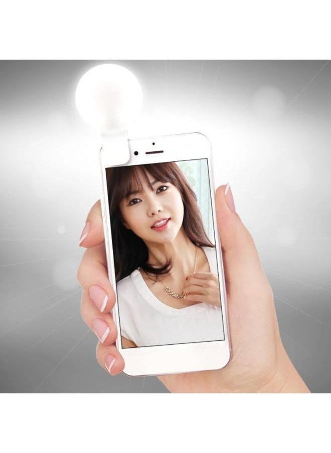 Generic - Mobile Phone LED Flash Light Beauty Fill Lamp 3 Enhancement Modes Selfie Light - Image 1