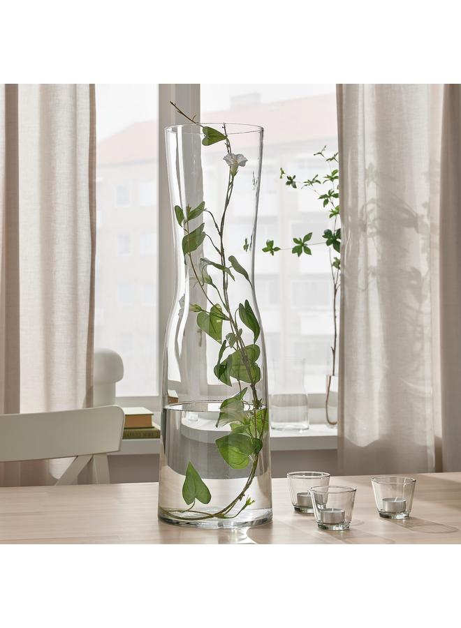 Zaboon Vase, clear glass, 65 cm - Image 2