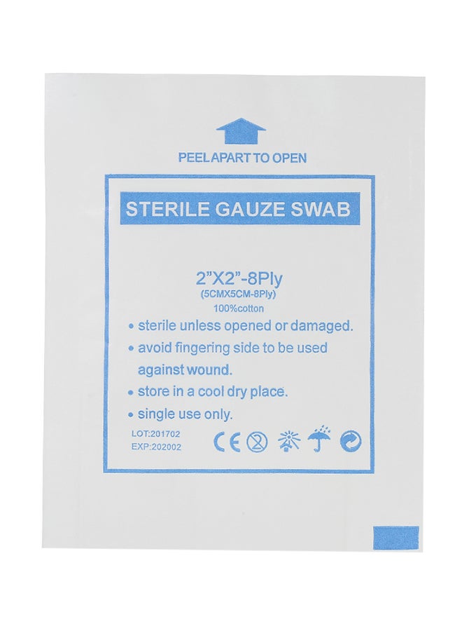 Carevas 50-Piece Non Stick Sterile Gauze Pads - Image 2